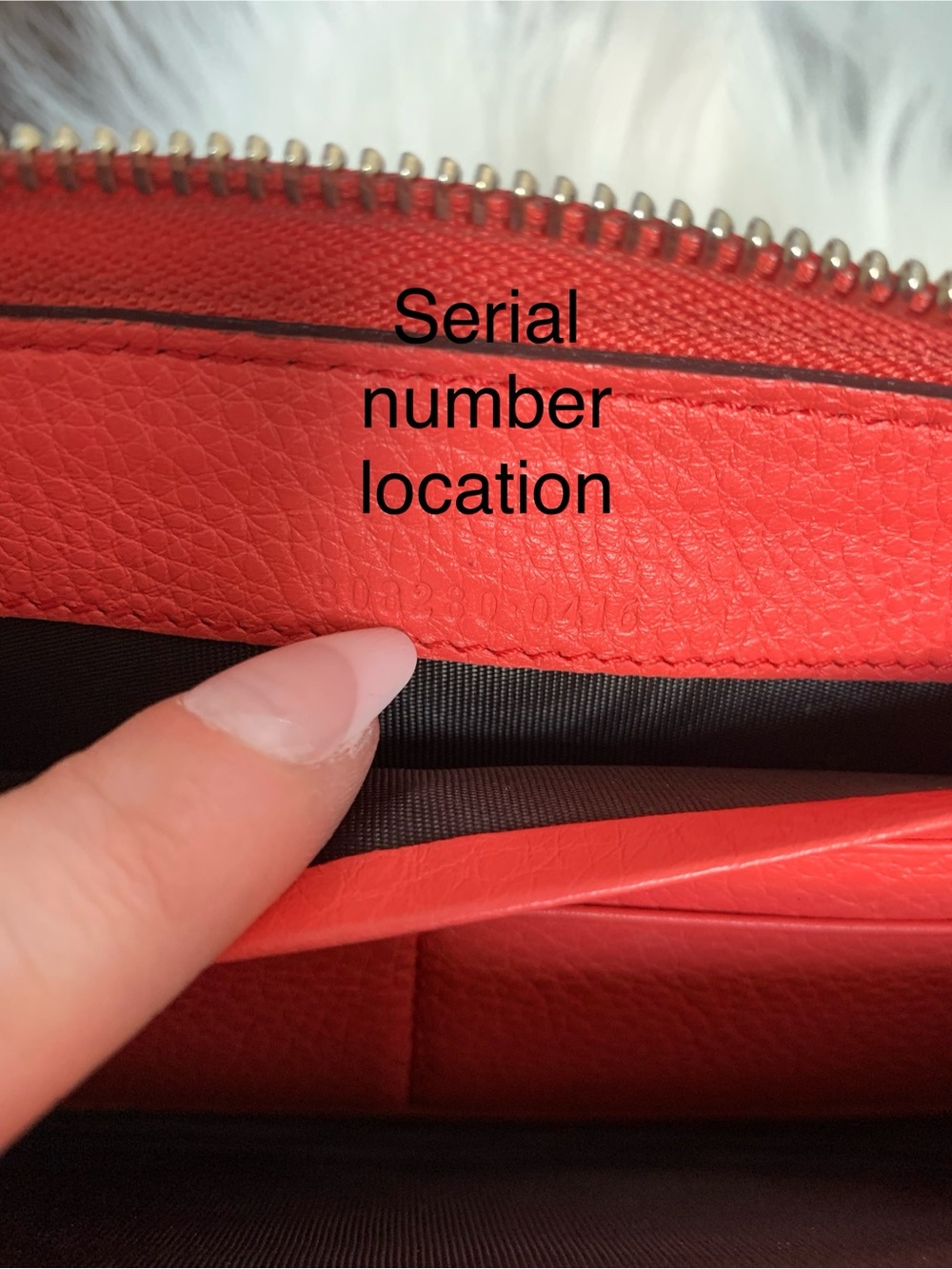 Authentic pink Gucci soho large zippy wallet. - Picture 14 of 14